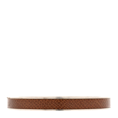 Lizard Kelly Lock Cadena Bracelet Brown