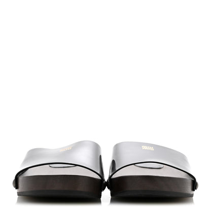 Patent Logo Slide Clogs 36 Black