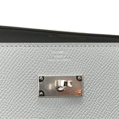 Epsom Kelly Wallet To Go Gris Pantin
