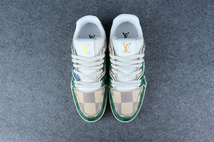 LV Trainer Damier 'White Green'