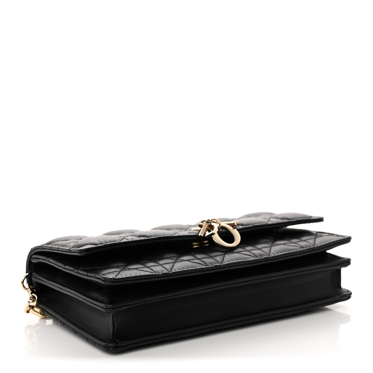 Lambskin Cannage Mini My Dior Bag Black