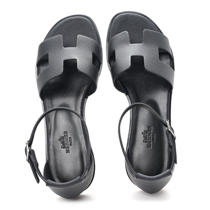 Epsom Santorini Sandals 38 Black