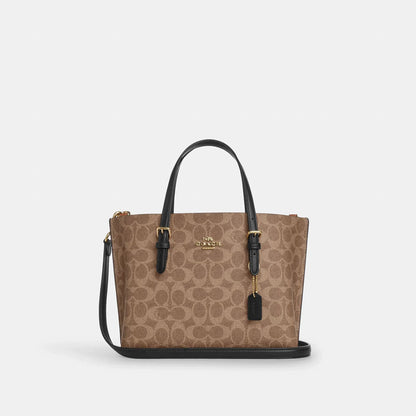 Coach Outlet Mollie Tote Bag 25 In Signature Canvas