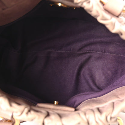 Vitello Shine Top Handle Satchel Mughetto