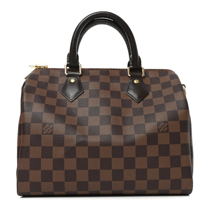 Damier Ebene Speedy Bandouliere 25