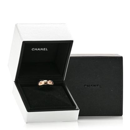 18K Beige Gold Small Coco Crush Ring 62 10
