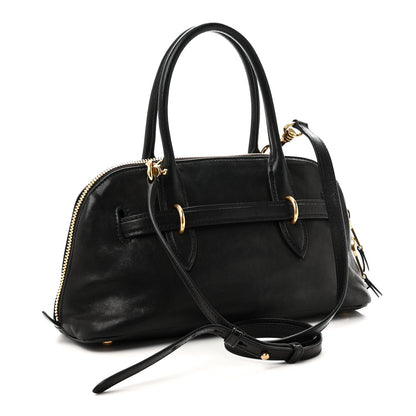 Nappa Aviator Regular Aventure Bag Black