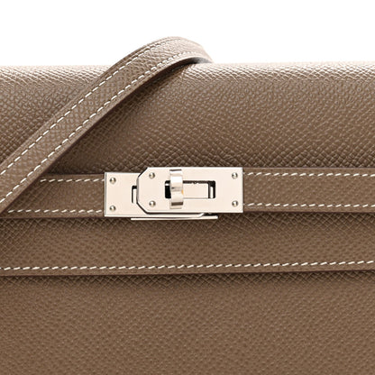 Epsom Kelly Wallet To Go Etoupe