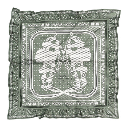 Silk Brides De Gala Bandana A Pois Scarf 70
