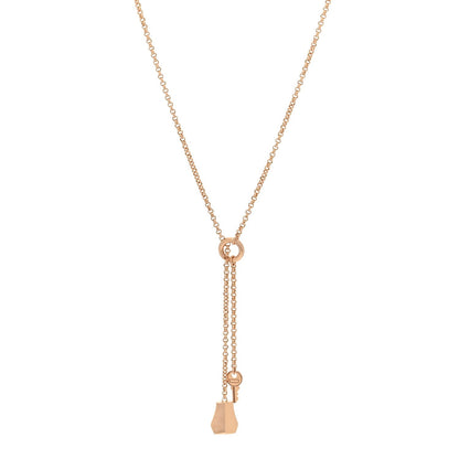 18K Rose Gold PM Kelly Clochette Necklace