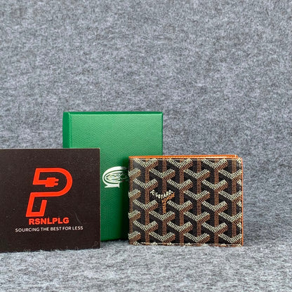 Goyard SLOT WALLET  'BLACK TAN'