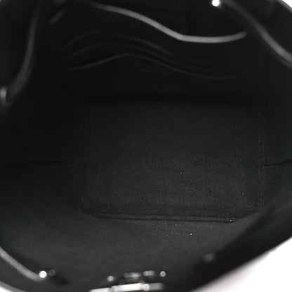Calfskin Nano Lockme Bucket Black