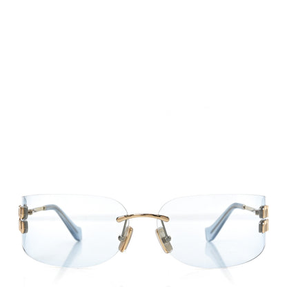 Metal Aube Sunglasses SMUA51 Blue