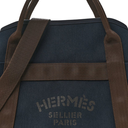 Canvas The Grooming Bag Bleu Navy Feu