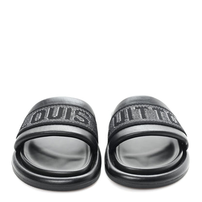 Logo Slide Sandals 39 Black