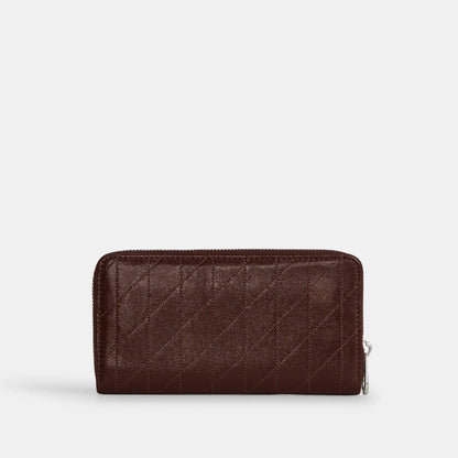 Coach Outlet Long Zip Around Wallet With Quilting