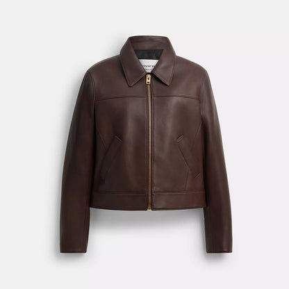 Coach Outlet Leather Jacket