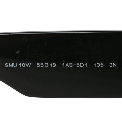 Acetate Glimpse Sunglasses SMU 10W Black