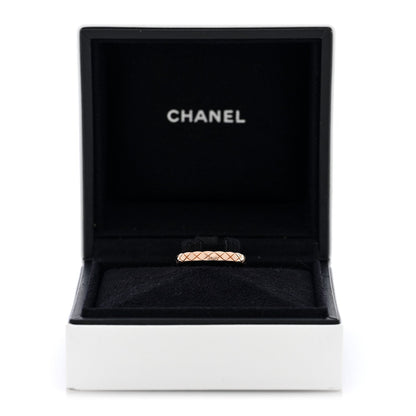 18K Beige Gold Mini Coco Crush Ring 57 8