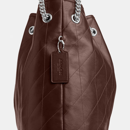 Coach Outlet Evelyn Large Shoulder Bag With Quilting