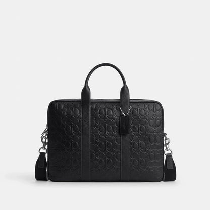 Coach Outlet Austin Brief In Signature Leather