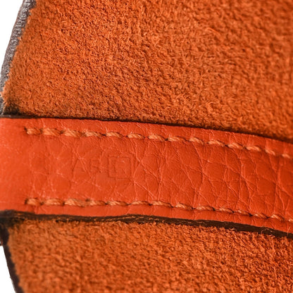 Taurillon Clemence Picotin Lock 22 MM Orange