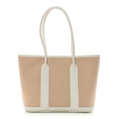 Buffle Skipper Toile Garden 30 TPM Zip Tote White