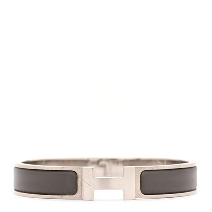 Matte Enamel Narrow Clic Clac HH Bracelet T4 Etain
