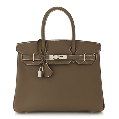 Epsom Birkin 30 Etoupe