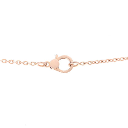 18K Rose Gold Green Sapphire Finesse Pendant Necklace