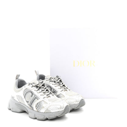 Technical Mesh Dior Chrono Sneakers 38 Silver