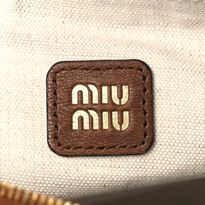 Nappa Aviator Mini Pouch Rovere
