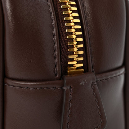 Calfskin Mini Arcadie Top Handle Bag Briarwood
