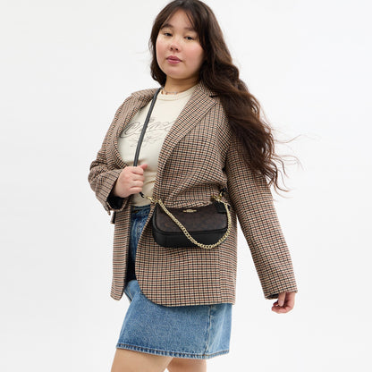 Coach Outlet Teri Mini Crossbody Bag In Signature Canvas