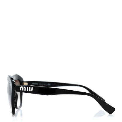 Acetate Cat Eye Sunglasses SMU 05U Black