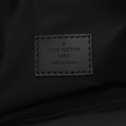 Calfskin Monogram Spotlight Comet Duffle Black Borealis