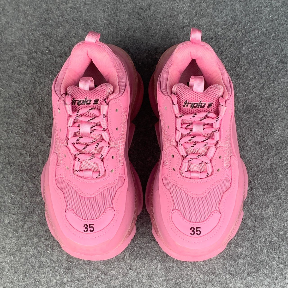 Balenciaga Wmns Triple S 'Clear Sole - Pink'