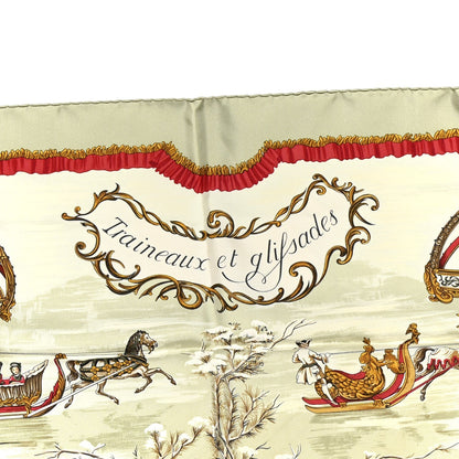 Silk Traineaux Et Glissades Scarf 90