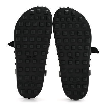 Calfskin Womens Inboard Sandals 38 Black