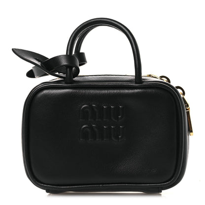 Nappa Micro Bag Black