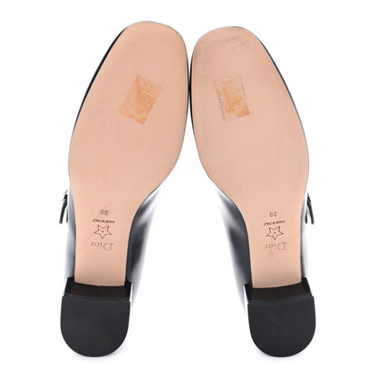 Brushed Calfskin Uniform 30mm Pumps 39 Black