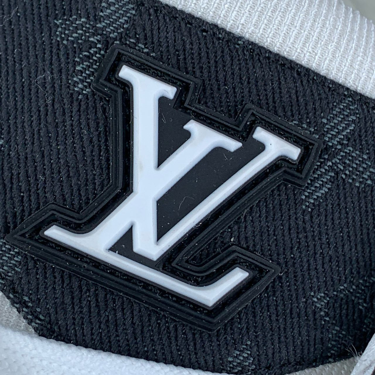 LV Trainer 'Black Monogram Denim’
