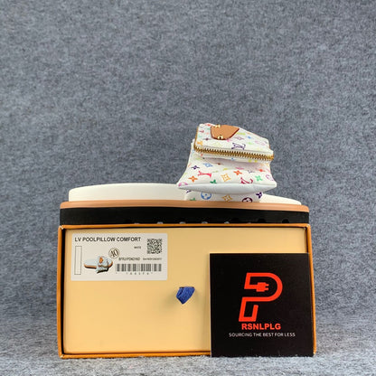 LV x TM Pool Pillow Flat Comfort Mule