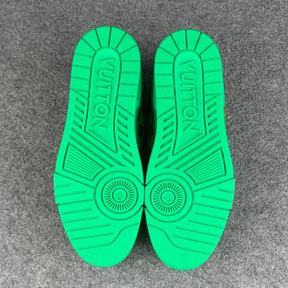 LV Trainer Damier 'Pop Green'