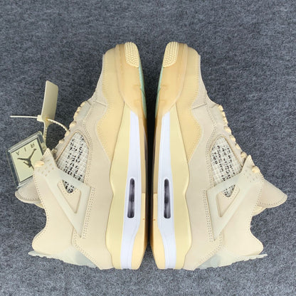 Off-White x Wmns Air Jordan 4 Retro SP 'Sail'