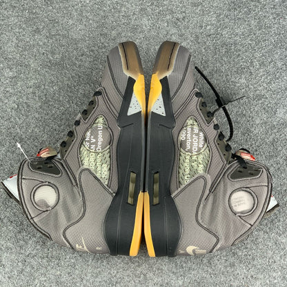Off-White x Air Jordan 5 Retro SP 'Muslin'