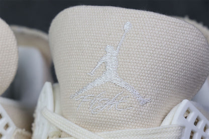 Wmns Air Jordan 4 Retro 'Blank Canvas'