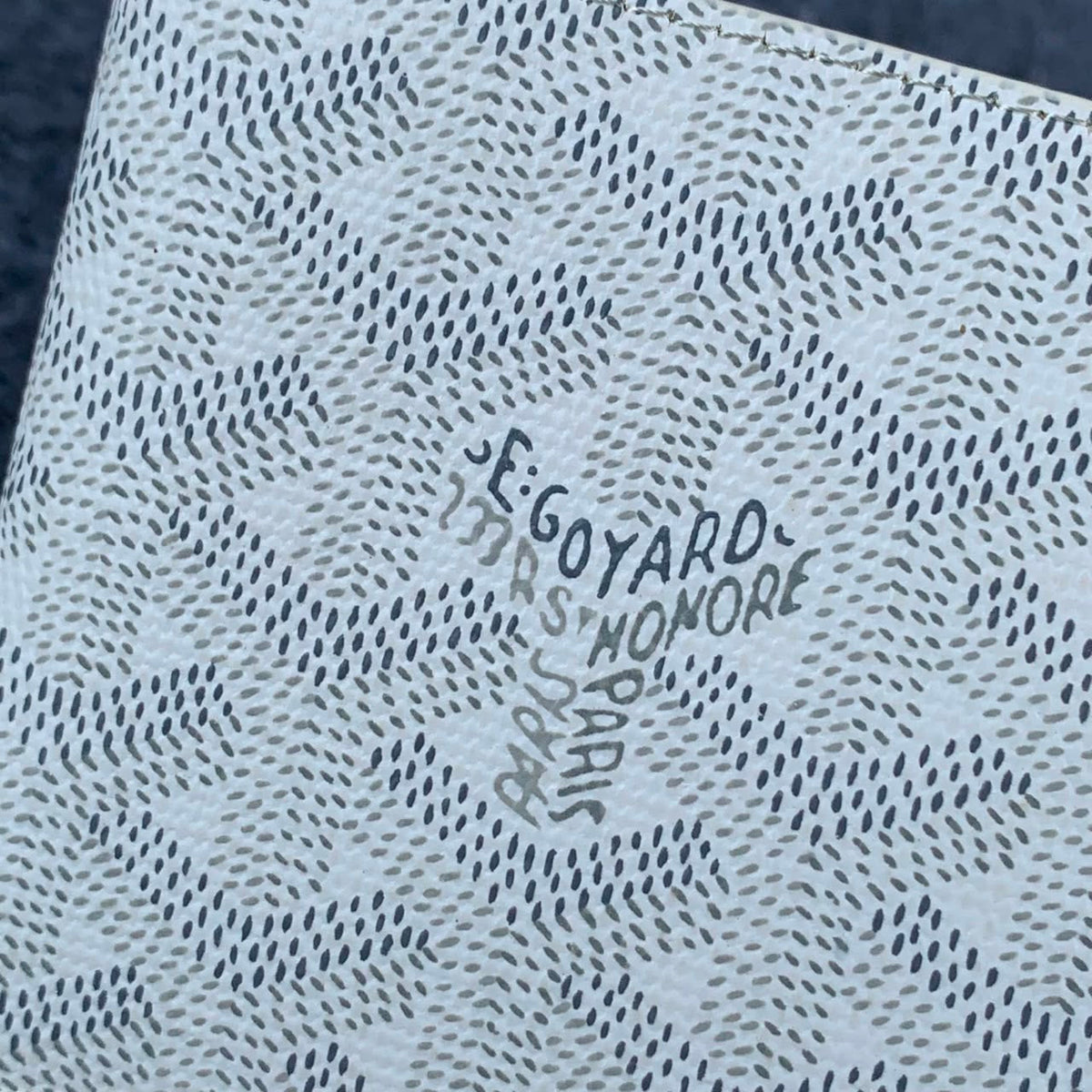 Goyard Victoire Bifold Wallet ‘White’