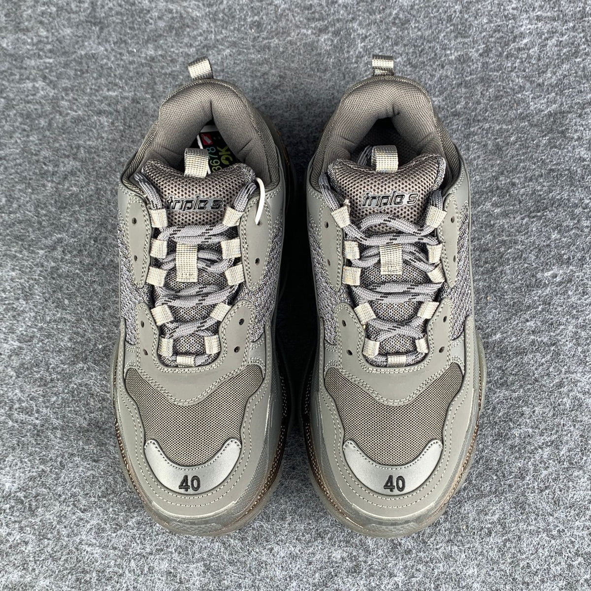 Balenciaga Triple S Sneaker 'Clear Sole - Dark Grey'