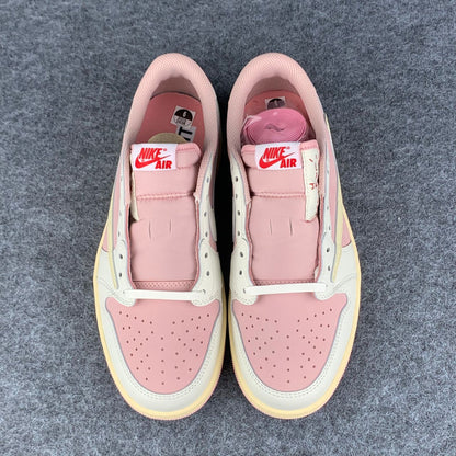 Travis Scott x Air Jordan 1 Low OG SP 'Sail Shy Pink'
